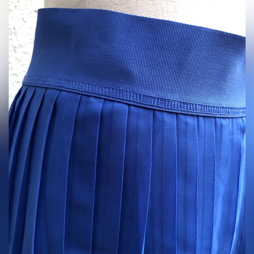 Adidas Periwinkle Blue Pleated, Lined, Midi Athletic Skirt. Size- S - Picture 5 of 8